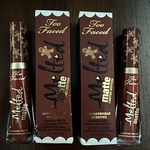 Too Faced Melted Matte Gingerbread – Limited Edition – NIB (2 Available)